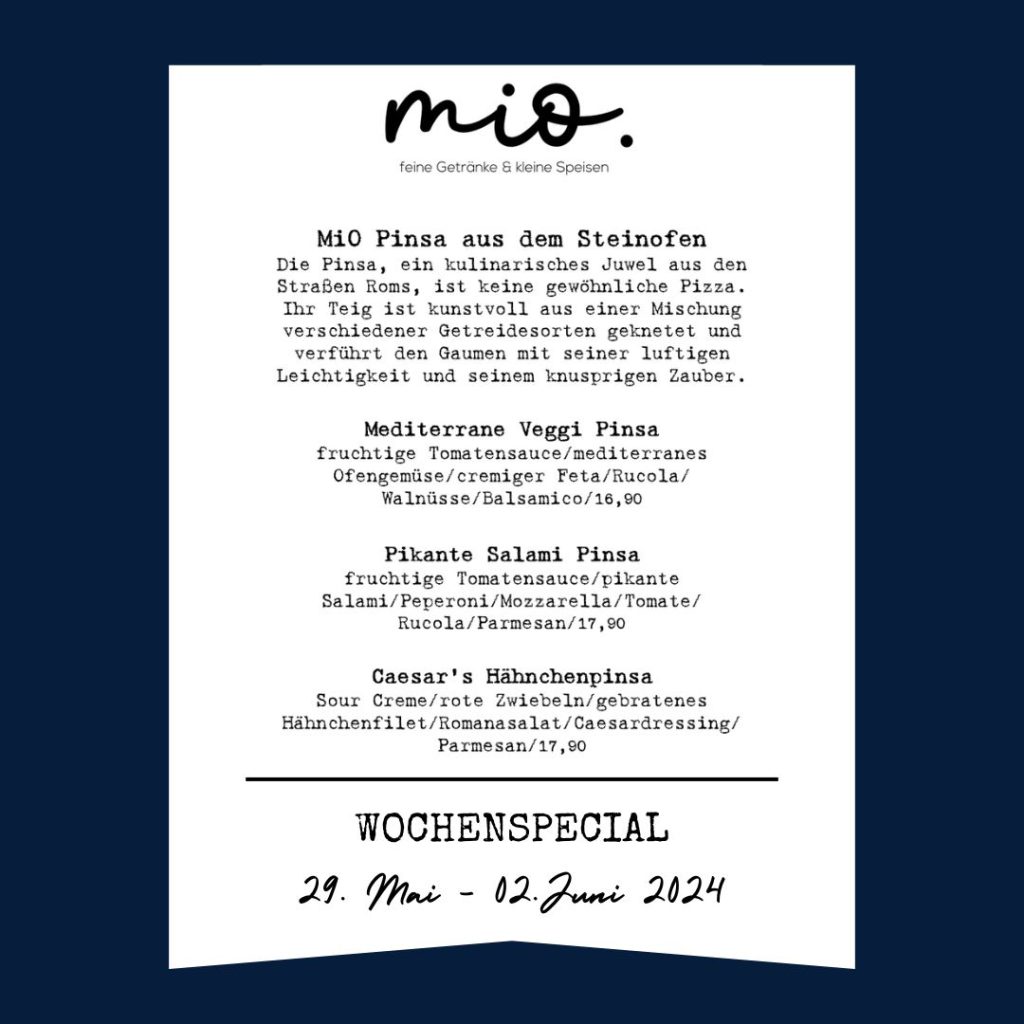 Mio Hude Ffnungszeiten